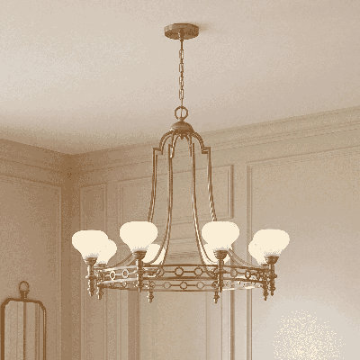 Lustre 8 lumières Hoekstra