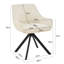 Gefjun 46cm H Upholstered Metal Armchair-1560522143