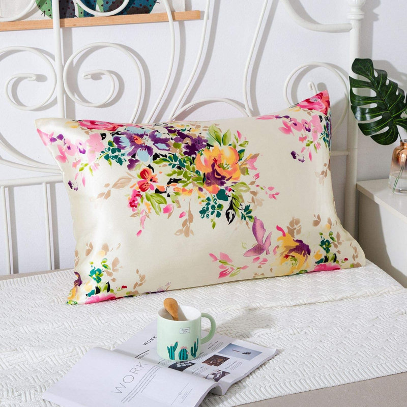 Silk Satin Floral, Queen