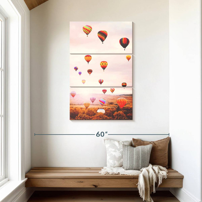 Mehar Balloon Festival Flight, 45" H x 28" W