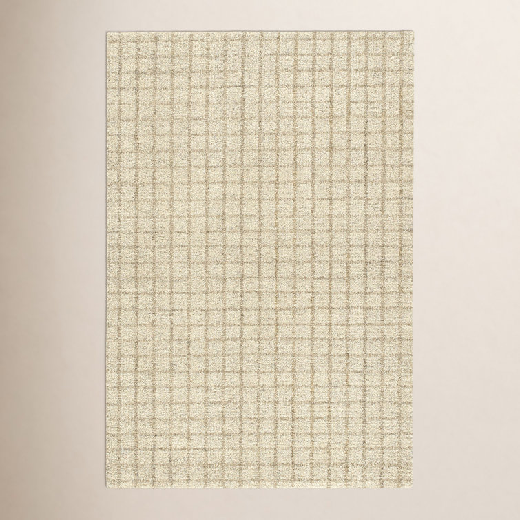 Conall Natural Hand Micro Hooked Wool Rug