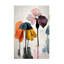 «Bolologia parasol fleurs no2» sur toile-95427557