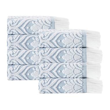 Devon 6 Piece Turkish Cotton Towel Set Color: Turquoise