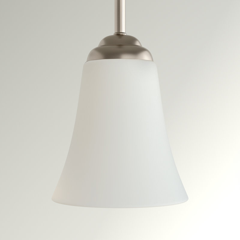 Etchison 1 - Light Single Pendant, Satin Nickel