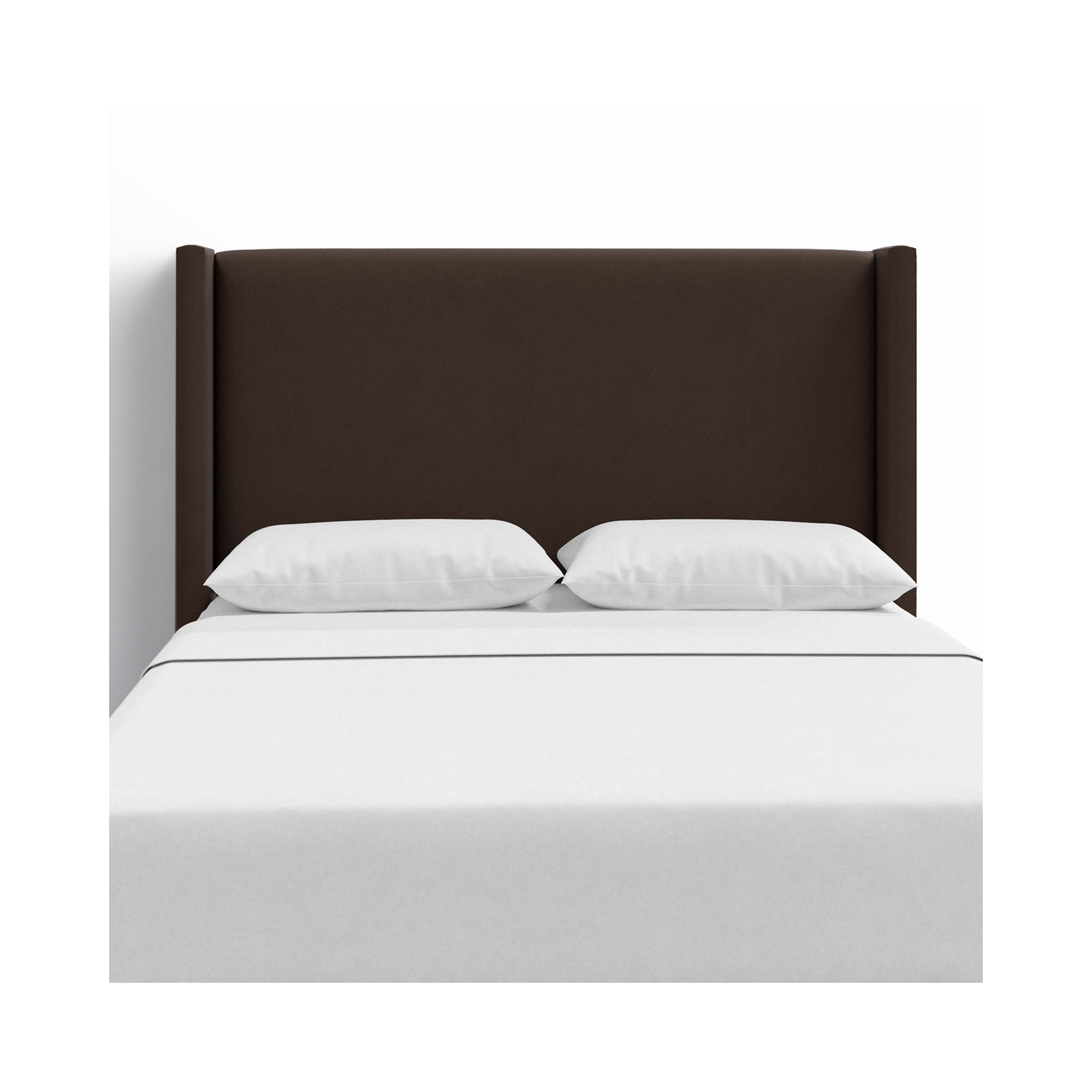 Hanson Upholstered Headboard, California King, Classic Chocolate Velvet