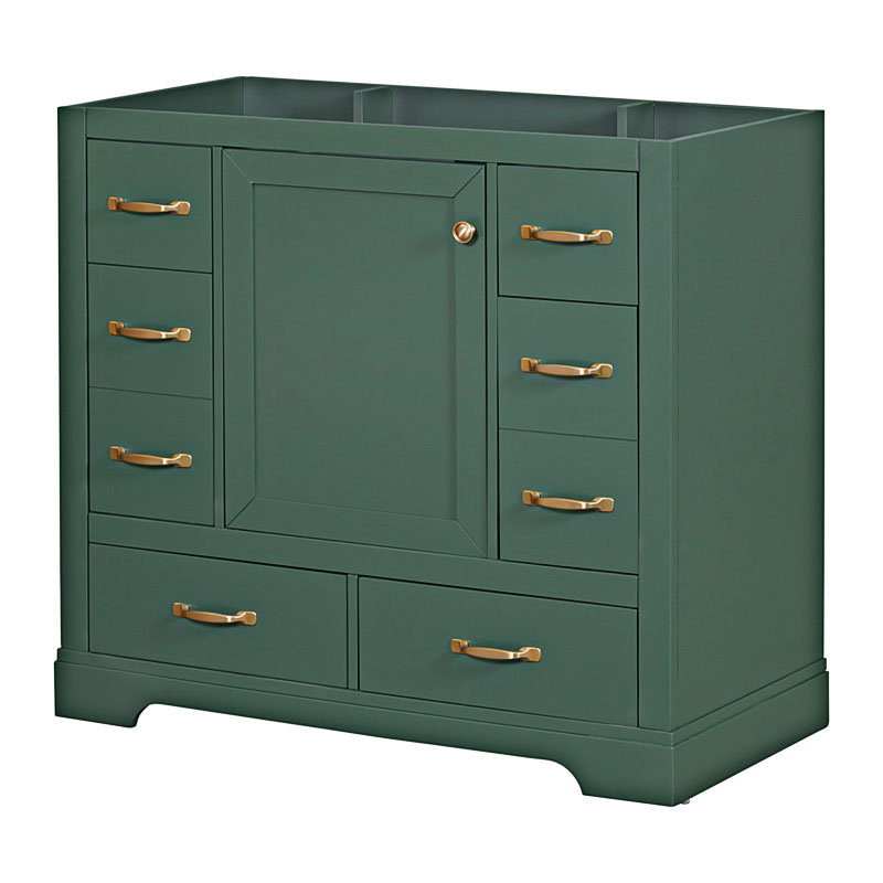 Base de meuble-lavabo 36 po seulement, Vert