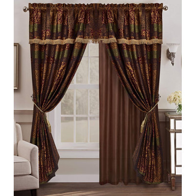 Amelia Room Darkening Curtain Pair