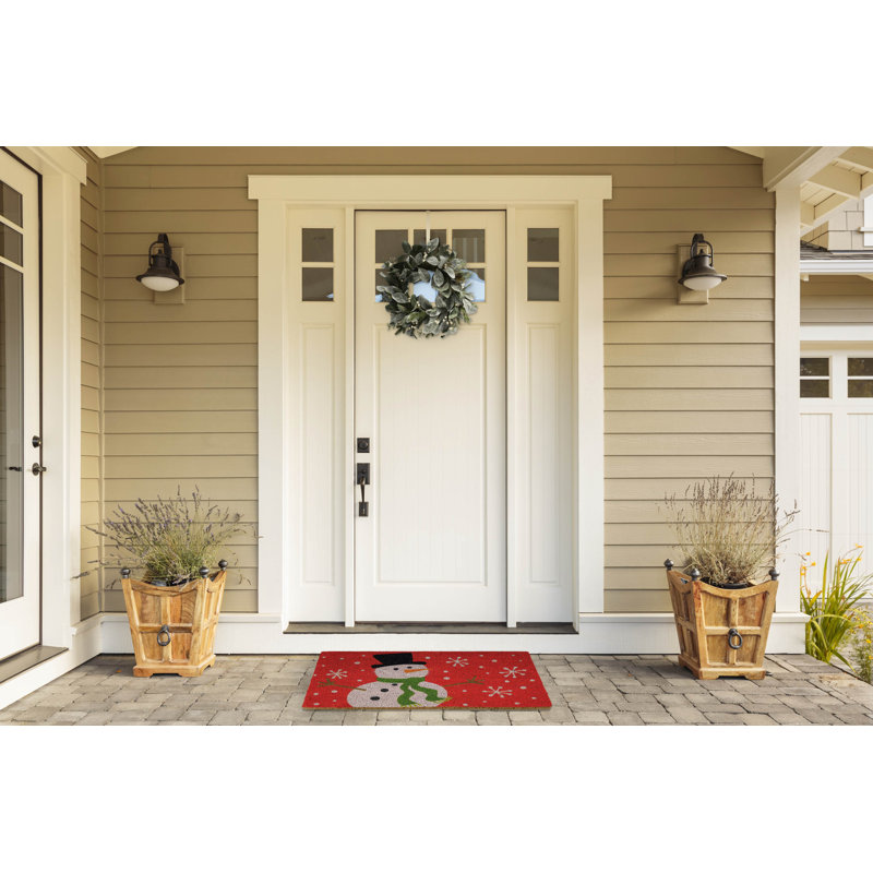 Swifton Non-Slip Christmas Outdoor Doormat