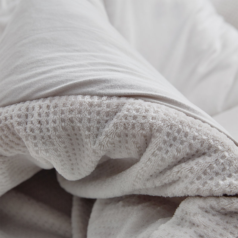 Coma-Holic Coma Inducer Buttery Taupe Oversized Comforter, Queen Comforter