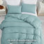 Microfiber Solid Colour Duvet Cover Set-126494701-126494708