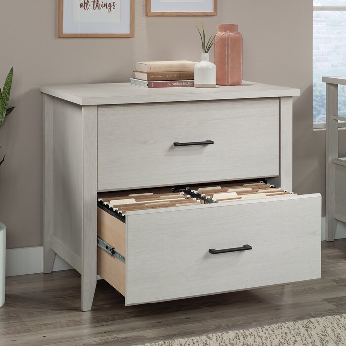 Laurel Foundry Modern Farmhouse Ferebee 33.85'' Wide 2 -Drawer File ...