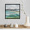 Mer de marbre I - reproduction d'art sur toile