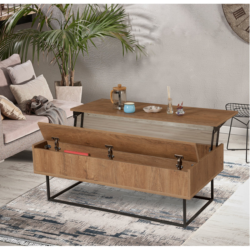 Albemarle Lift Top Frame Coffee Table with Storage