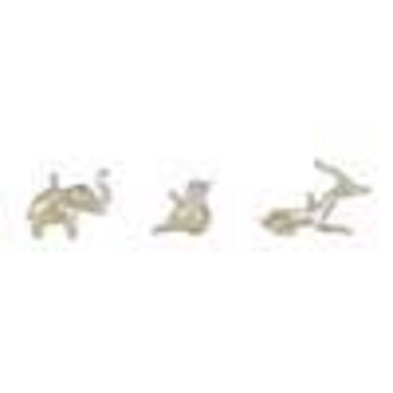 Ensemble de figurine 3 pièces mini animal
