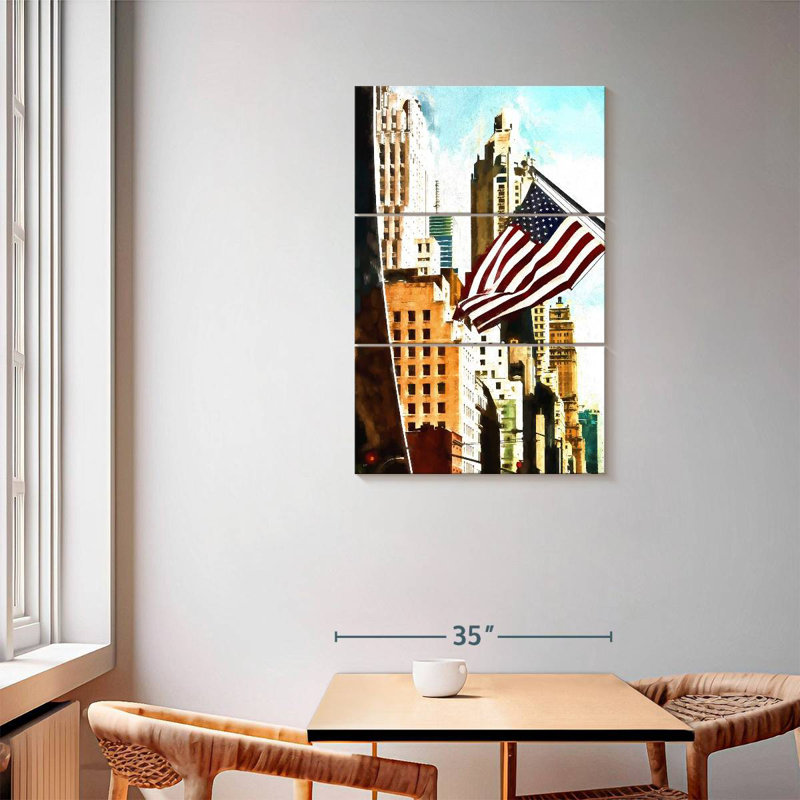 Borges NYC Pride, 57" H x 36" W