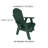 Aigris Fire Pit Chair - Upright Poly Adirondack Chair-1214667949
