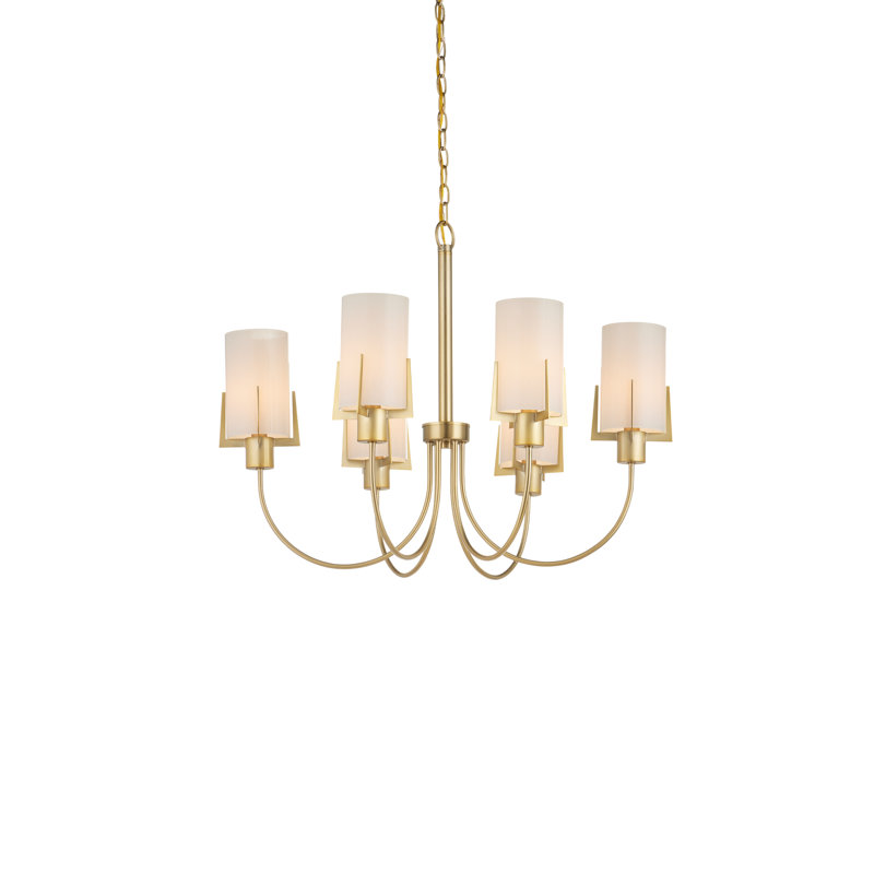 Macklin 6 - Light LED Chandelier, Brass