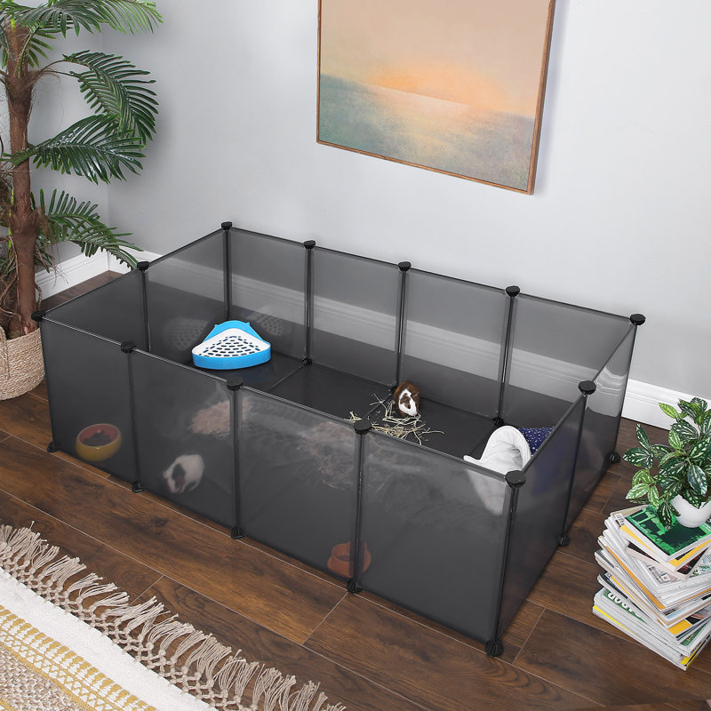 Jess Small Animal Playpen, Grey