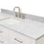 Ensemble de meuble-lavabo mural simple 61 po Ceinture-349612530-349612529