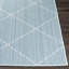 Tapis intérieur / extérieur bleu clair / blanc Daivian-1417614737