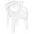16 " H Plastic Armchair Stacking