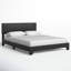 Avel Simple Rectangular Upholstered Platform bed-1467194880-1464530857