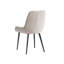Cheney 49cm H Polyester Blend Upholstered Metal Full Back Side Chair-1949141437