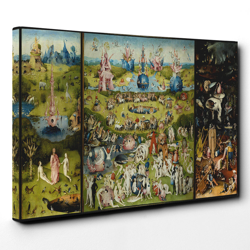 Hieronymus Bosch - Wrapped Canvas Painting, 70cm H x 100cm W