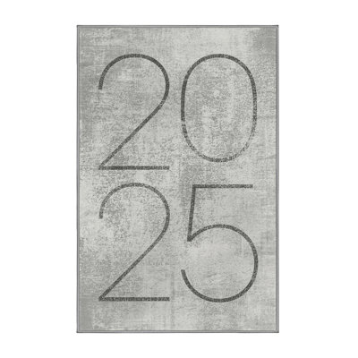 Soft Plush Esquer New Years Modern & Contemporary Abstract Area Rug in Gray – Gray Binding