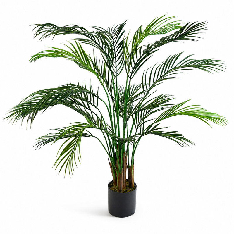 125cm Faux Palm Tree in Pot Liner