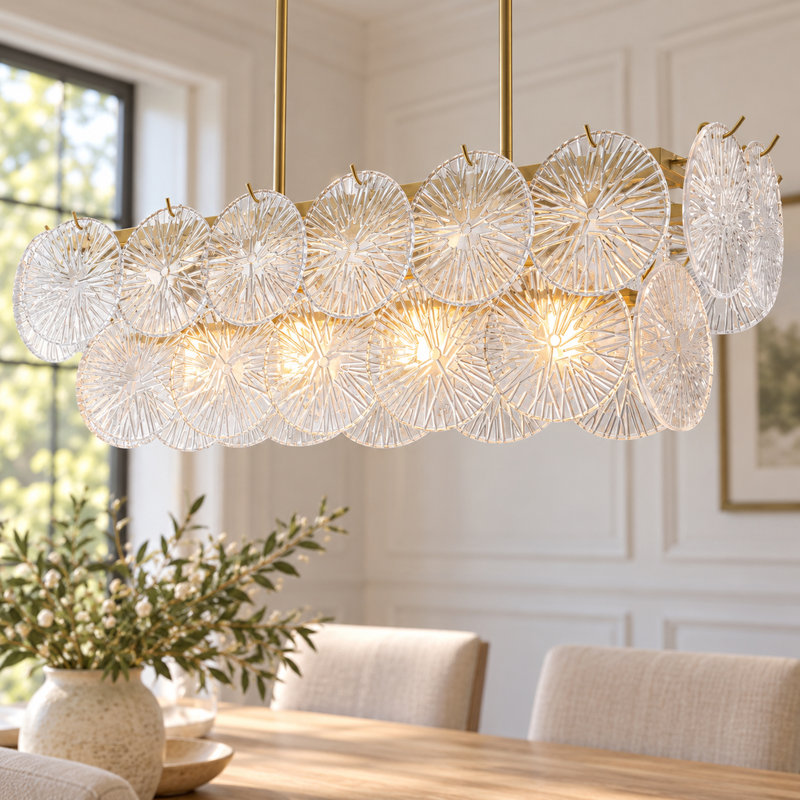 Lustre en verre Sunflower