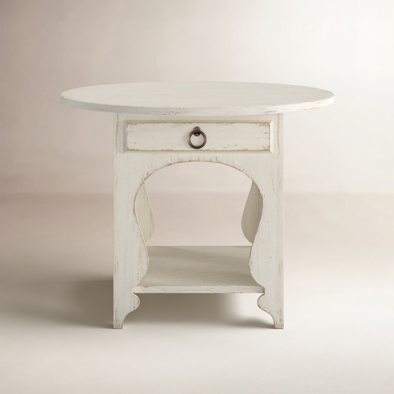Americana 1 - Drawer Nightstand, Cream/Beige