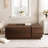 Rectangular Sliding Top Coffee Table With 2 Drawers And 2 Hidden Storage Compartments