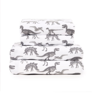 Kids Rule Juvi Sheet Sets Microfiber Dino X-ray Sheet Set