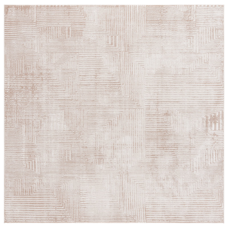 Tapis abstrait performance Jennalee, Carré 6 pi 7 po