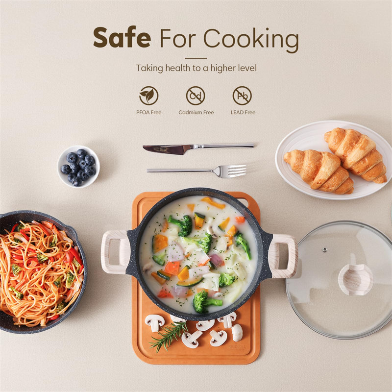 5 - Piece Aluminum Cookware Set