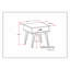 Table de bout moderne Mid Century