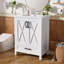 Meuble-lavabo de 24 po avec lavabo, 2 portes à fermeture douce, 1 tiroir divisé, 2 tablettes de rangement, amplement d'espace de rangement-2814443