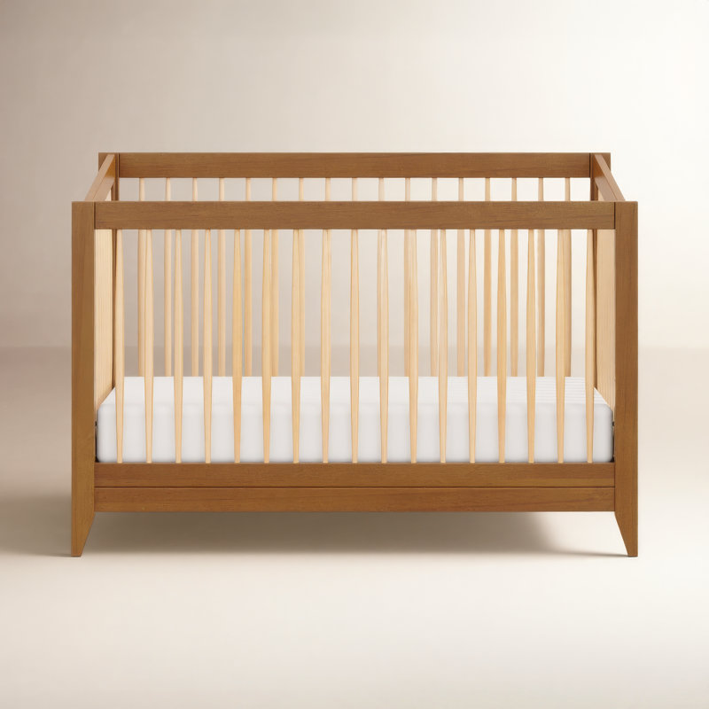 Sprout 4-in-1 Convertible Crib, Chestnut/Natural