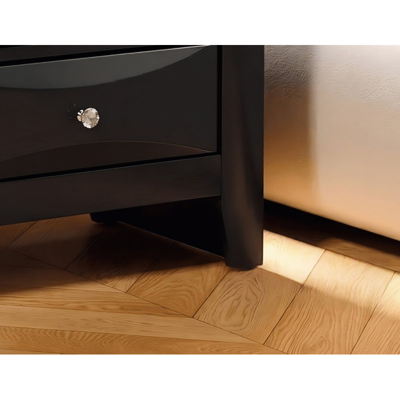 Table de chevet Lovisa, Noir