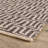 Bradshaw Zipper Grey/Ivory Handwoven Cotton Rug-1168212884