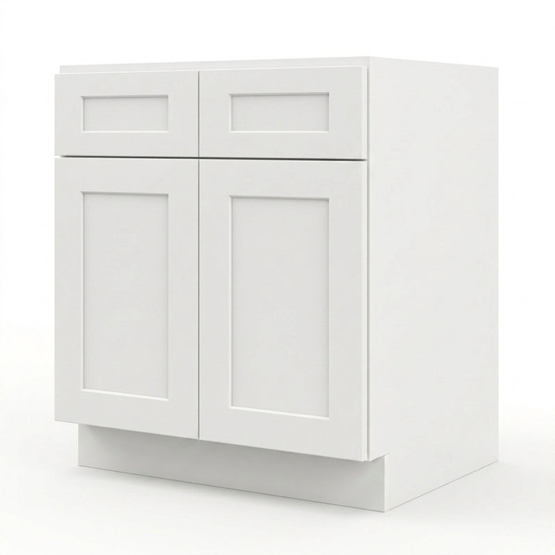 Armoire de cuisine 3 tiroirs Modern, 30" W x 34.5" H x 24" D
