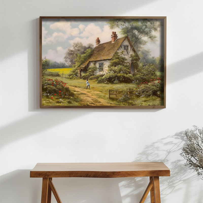 Decorative Framed MDF Painting