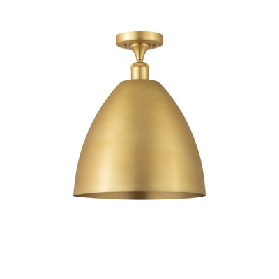 Plafonnier semi-encastré 1 lumière
