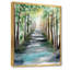 «A Sunlit Forest Alley with Tree Shadows I», peinture sur toile-67382729-67382730