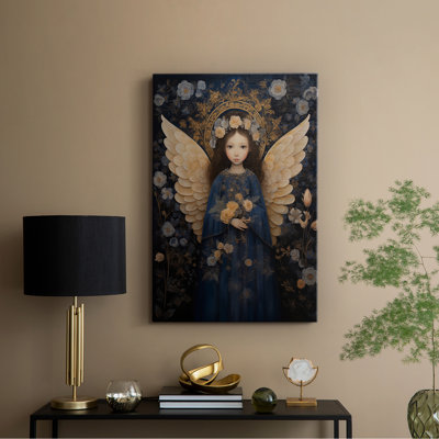 Série Religious CECXCVI - Toile tendue avec châssis de qualité supérieure - Prêt à être accroché