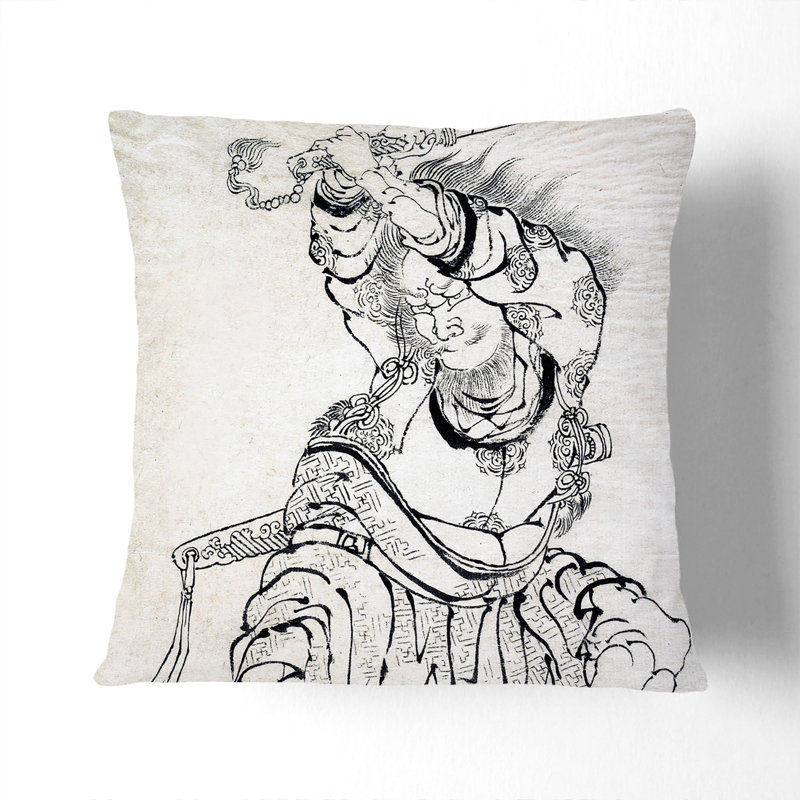 Square Throw Cushion, 55cm H x 55cm W x 20cm D