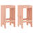 Niamora 17 Stories Bar Set with Wood Frame and Solid Wood Outer Material-532859834