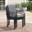 Lehigh 10-Person Patio Dining Set with 63" Round Dining Table and 10 PVC-coated polyester Dining Chairs-1355416863