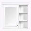 30'' x 28'' Bathroom Medicine Cabinet with Mirror, Wall Mounted Mirror Cabinet with Storage Organizer